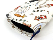 Gold Fishes Eyeglasses Case