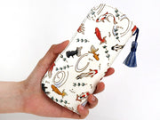 Gold Fishes Eyeglasses Case
