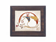 Chinese Zodiac: Rat Decorative Plaque (Small)