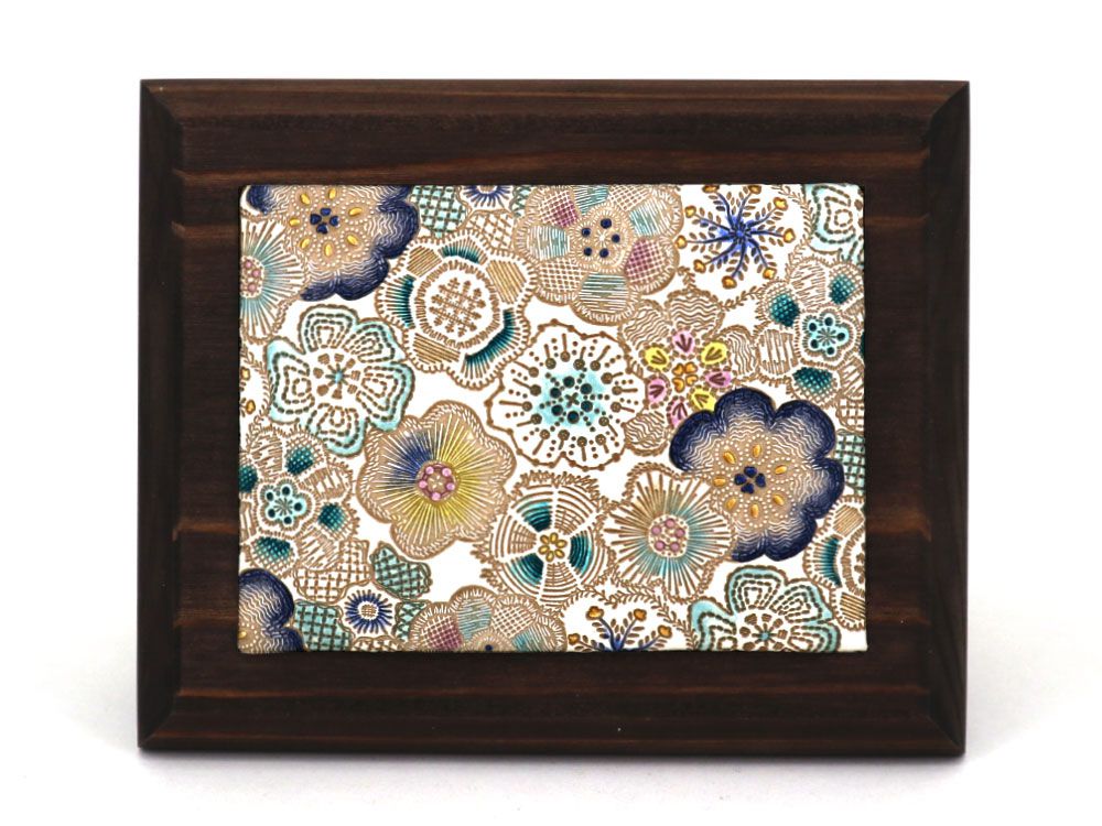Spring Bloom (Blue) Decorative Plaque (Large)