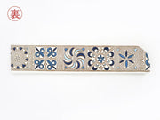KINSHA - Persia Tiles (Blue) SENSU Folding Fan Case