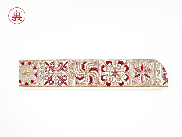 KINSHA - Persia Tiles (Pink) SENSU Folding Fan Case