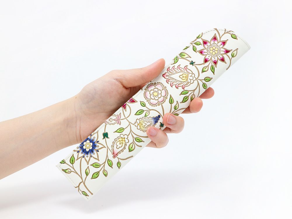 HANASARASA - Floral Chintz SENSU Folding Fan Case