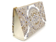 Antique lace (Blue) Pouch