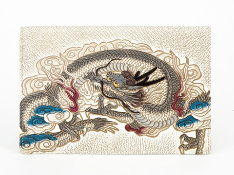 Dragon God (Gray) Passport Case