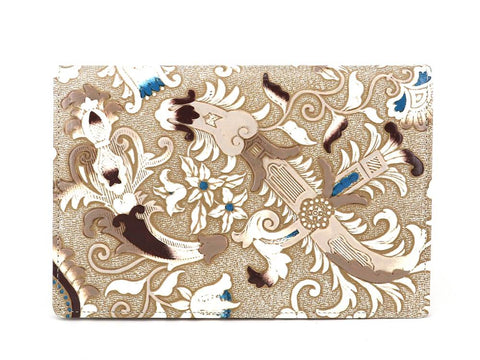 Arabesque (Brown) Passport Case