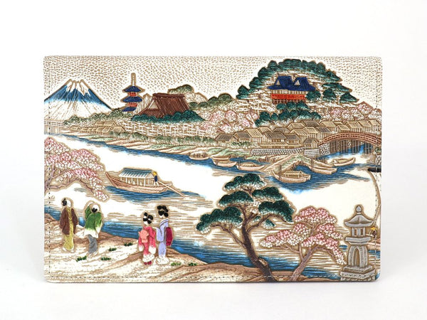 UKIYO-E MATSUCHIYAMA Passport Case