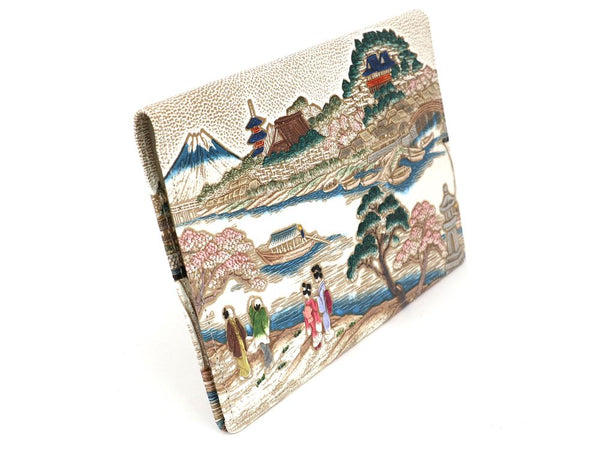 UKIYO-E MATSUCHIYAMA Passport Case