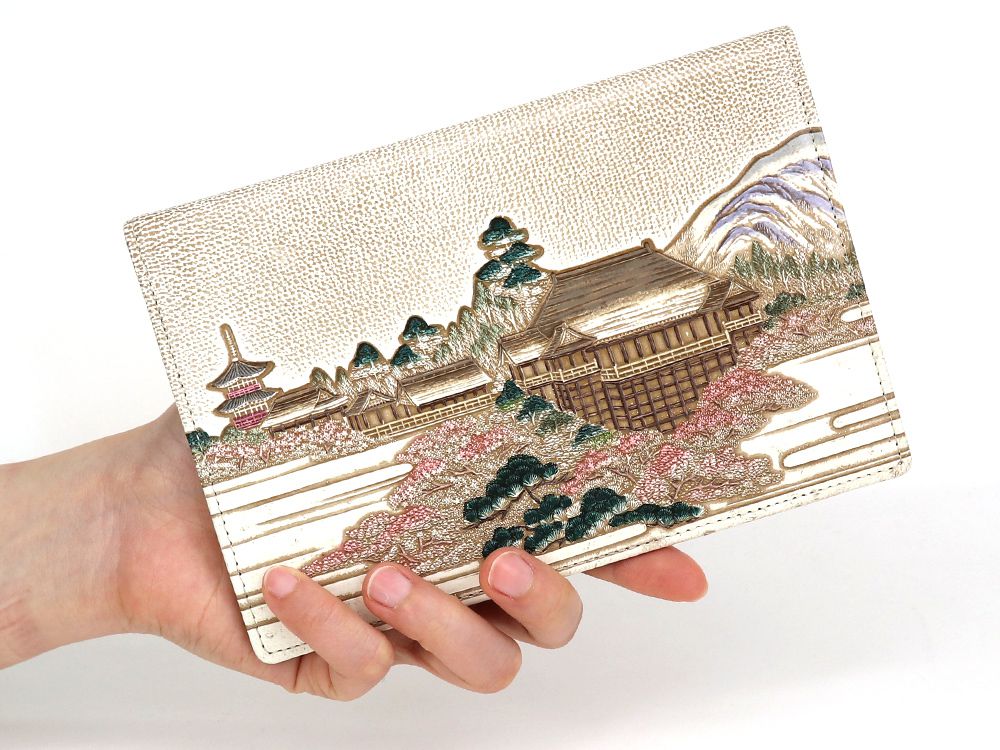 UKIYO-E KIYOMIZU-DERA Passport Case
