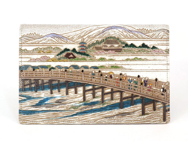 UKIYO-E SANJO-OHASHI Passport Case
