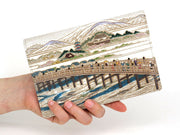 UKIYO-E SANJO-OHASHI Passport Case