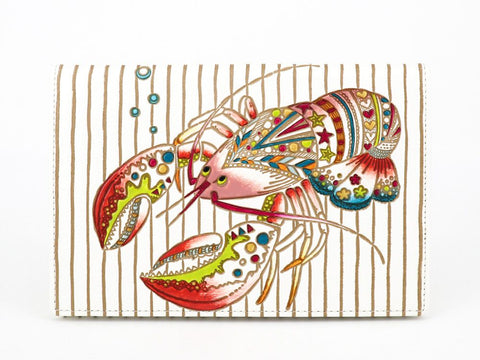 Thinking Lobster Passport Case