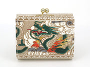 Dragon (Green) Small GAMAGUCHI Trifold Wallet