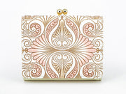 Rocaille (Pink) Small GAMAGUCHI Trifold Wallet