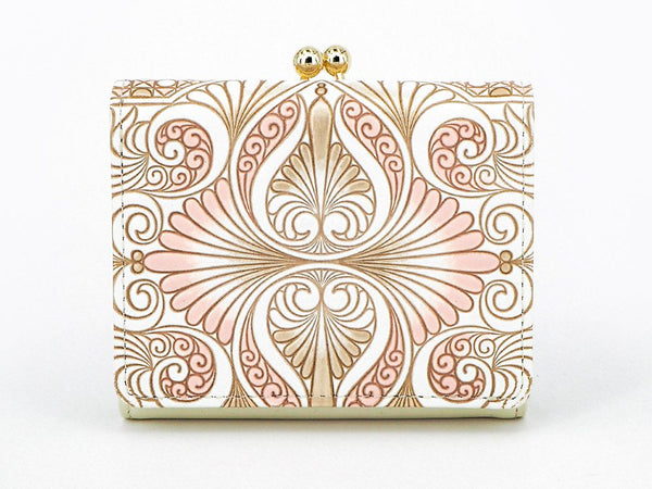 Rocaille (Pink) Small GAMAGUCHI Trifold Wallet