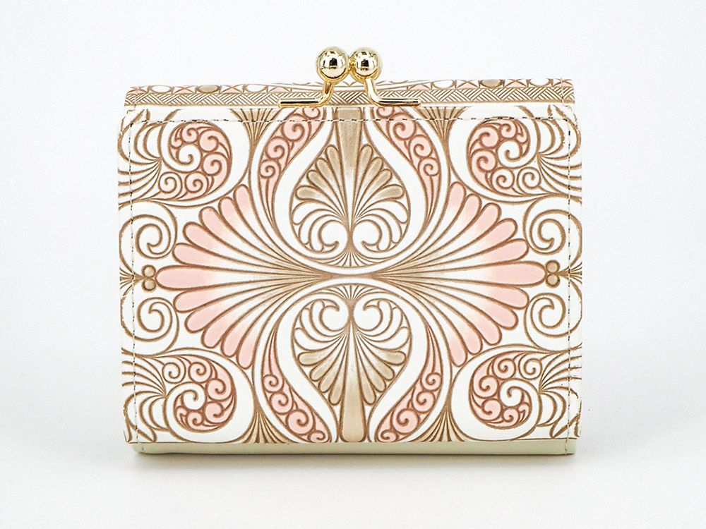 Rocaille (Pink) Small GAMAGUCHI Trifold Wallet