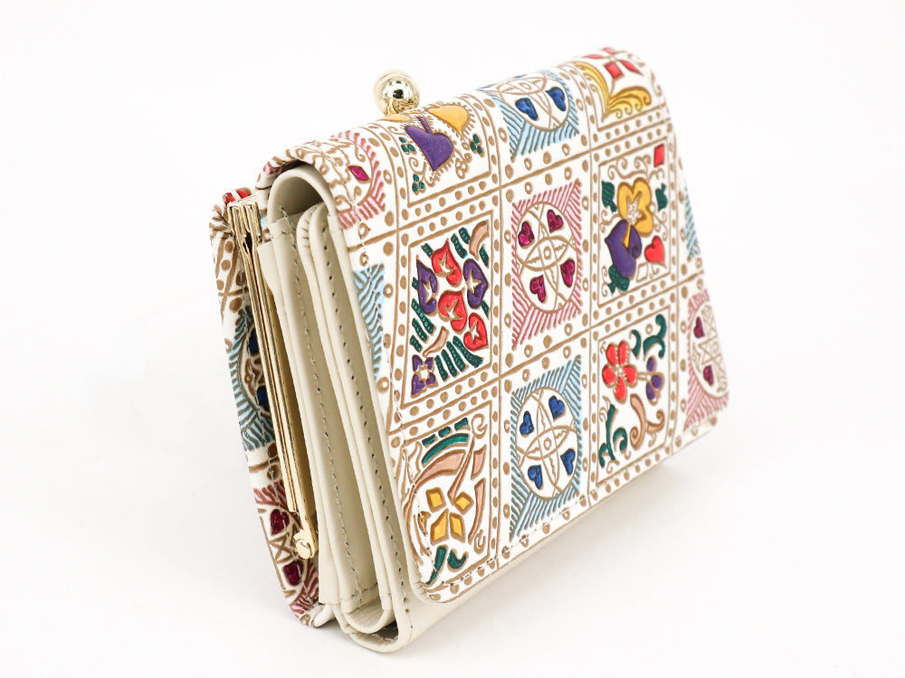 Playing Cards (Alice in Wonderland) Small GAMAGUCHI Trifold Wallet