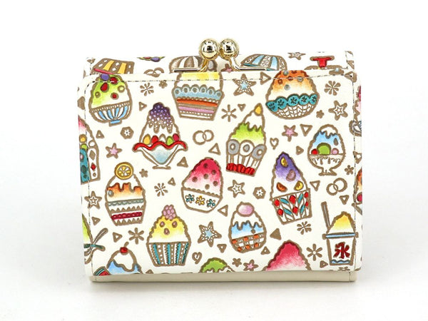 Shaved Ice Small GAMAGUCHI Trifold Wallet