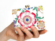 Anemone Small GAMAGUCHI Trifold Wallet