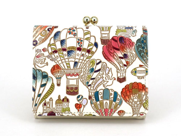 Air Balloons Small GAMAGUCHI Trifold Wallet