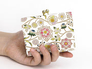 Dahlia (Berry Pink) Small GAMAGUCHI Trifold Wallet