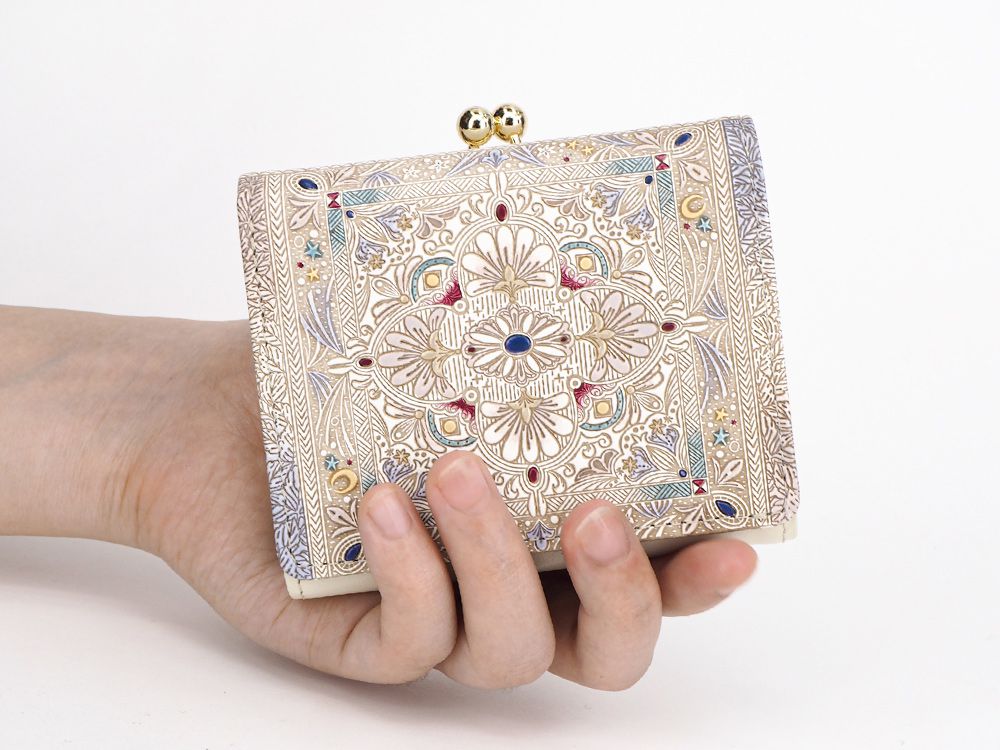 Fantasy Tapestry Small GAMAGUCHI Trifold Wallet