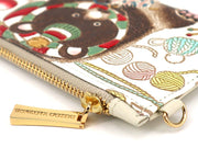 Knitting Bear Thin Card Case