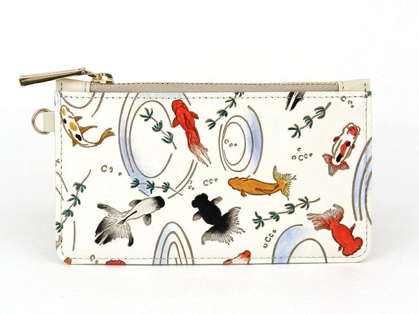 Gold Fishes Thin Card Case
