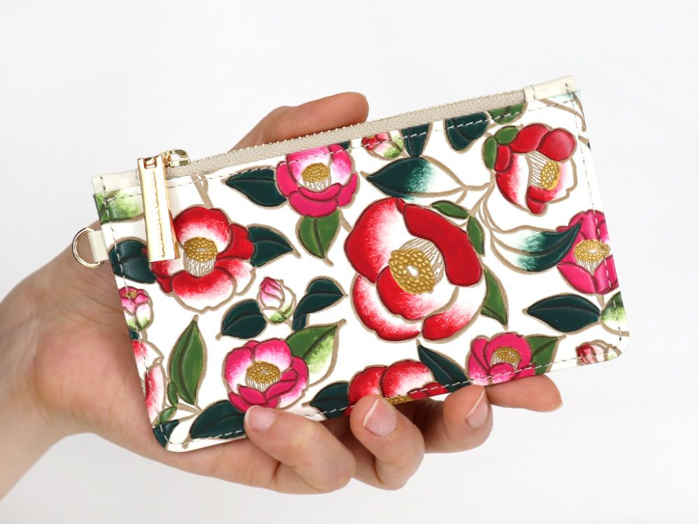 Camellia Thin Card Case