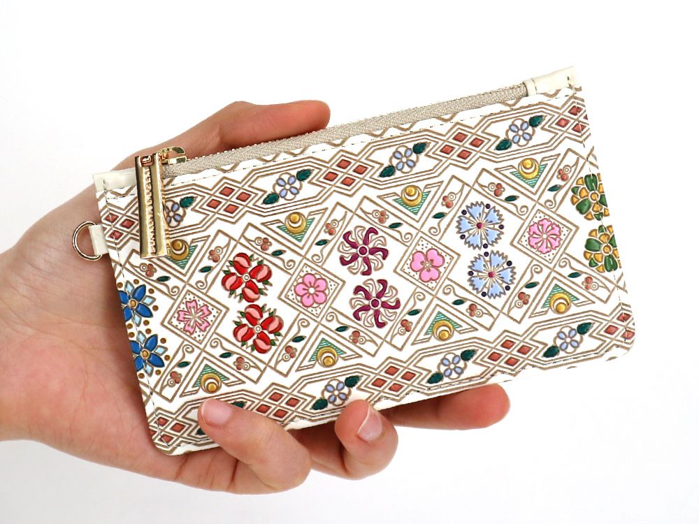 HANABISHI - Traditional Flower Patterns Thin Card Case