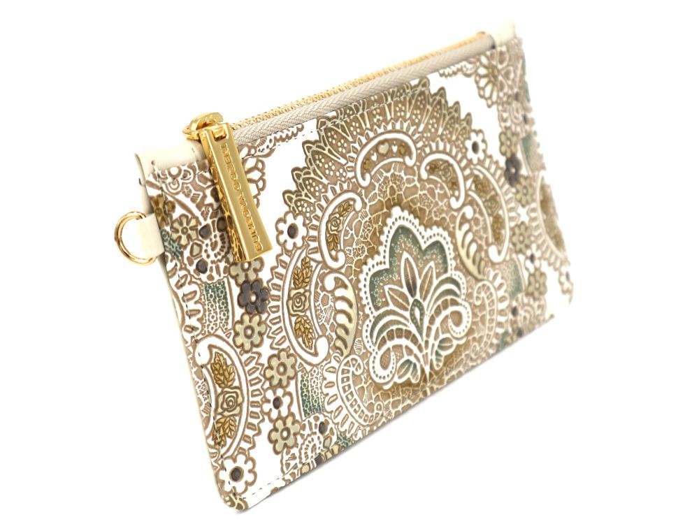 Antique lace (Green) Thin Card Case