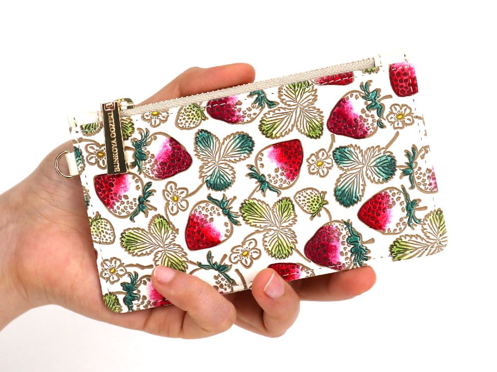 Strawberries Thin Card Case