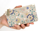 Spring Bloom (Blue) Thin Card Case
