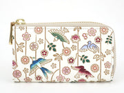 Birds and Cherry Blossoms Key Wallet