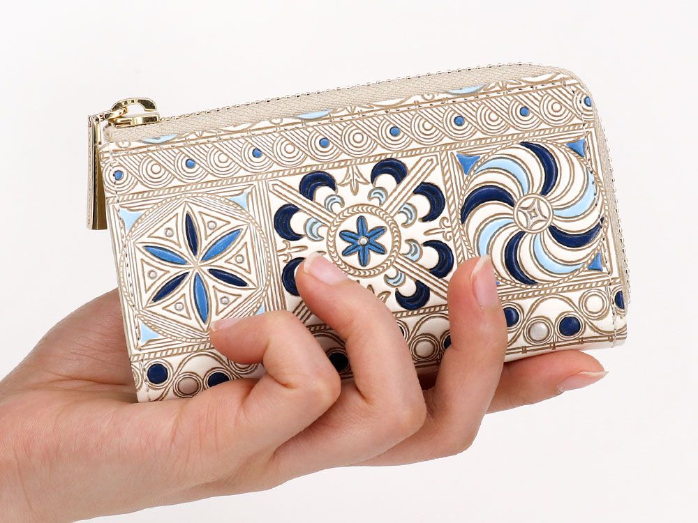 KINSHA - Persia Tiles (Blue) Key Wallet