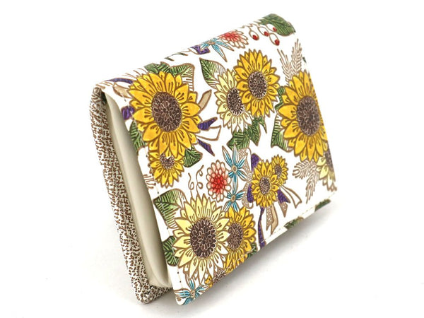 Sunflowers Square Coin Purse