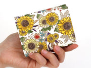 Sunflowers Square Coin Purse