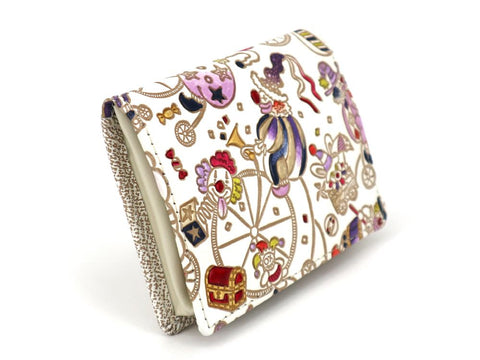 Pierrot (Purple) Square Coin Purse