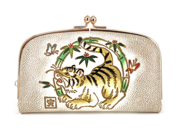 Chinese Zodiac: Tiger GAMAGUCHI Small Clasp Purse