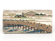UKIYO-E SANJO-OHASHI Long Wallet