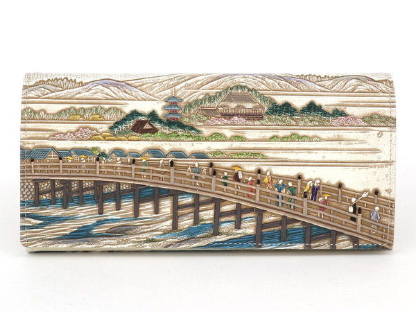 UKIYO-E SANJO-OHASHI Long Wallet
