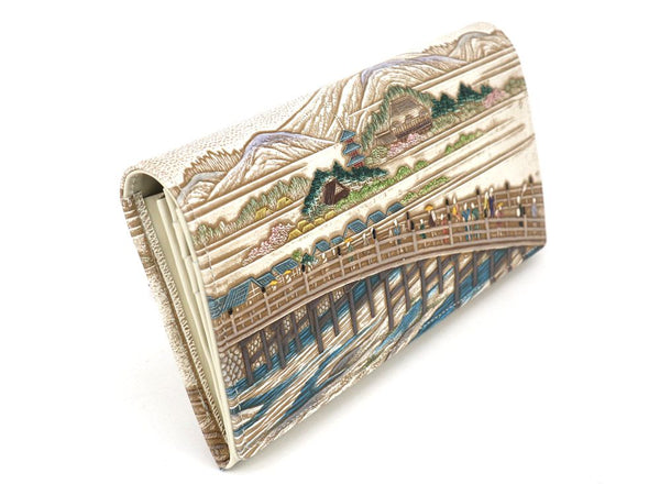 UKIYO-E SANJO-OHASHI Long Wallet