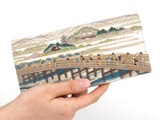 UKIYO-E SANJO-OHASHI Long Wallet