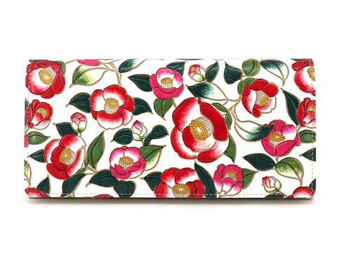 Camellia Long Wallet