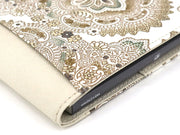 Antique Lace (Green) A5 Agenda Notebook Cover
