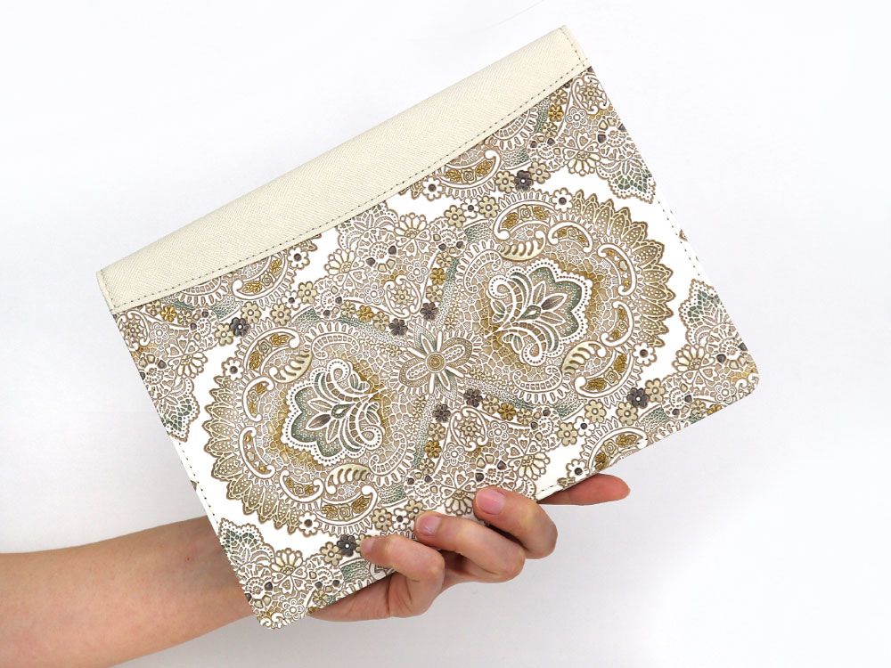 Antique Lace (Green) A5 Agenda Notebook Cover
