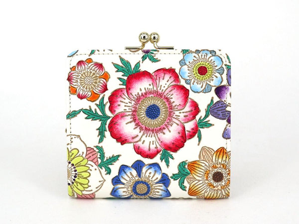 Anemone Square GAMAGUCHI Clasp Purse