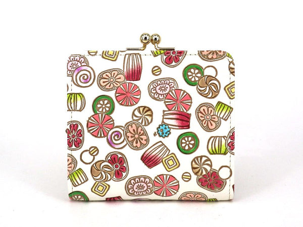 AME - Japanese Candy (Pink - Limited Ed.) Square GAMAGUCHI Clasp Purse