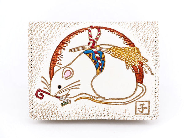 Chinese Zodiac: Rat Square Coin Purse