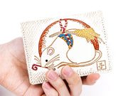 Chinese Zodiac: Rat Square Coin Purse